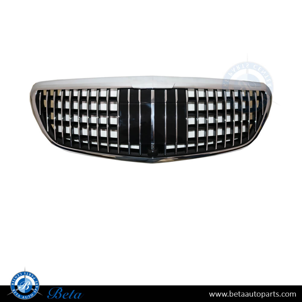 Maybach Look Grille with Camera Hole for Mercedes E-Class W213 2017-up models, Part Number 2138880223 Maybach Look Grille with Camera Hole for Mercedes E-Class W213 2017-up models, Part Number 2138880223